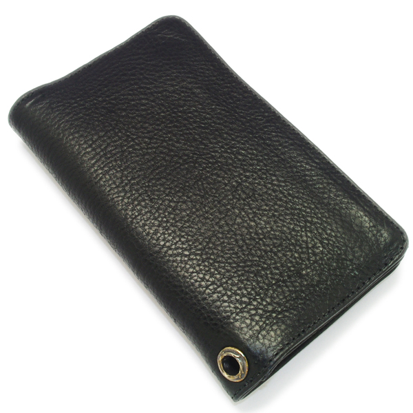 クロムハーツ財布コピー 1 ZIP Wallet BK/Celtic １ZIPウォレット ブラックレザー/ケルティックボタンchw24[1]