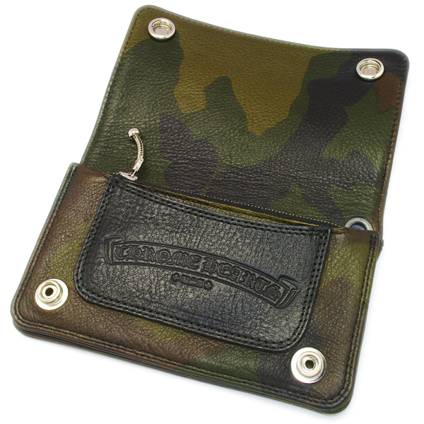 クロムハーツ財布コピー 1 ZIP Wallet CAMO/Cross Buttons １ZIPウォレット カモフラージュchw25[3]