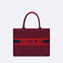 ディオール スモールバッグ 偽物★BOOK TOTE スモールバッグ アイラブパリ エンブロイダリー M1296ZRGF_M928