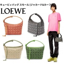 ロエベ キュービィバッグ スモール 偽物 (ジャカード&カーフ) 全４色 A906K75X06