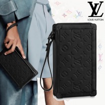 ルイヴィトン直営 20SS ソフトトランク・クラッチ ノワール M68986