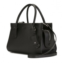 2017-17FW TODS トッズ バッグスーパーコピー 新作NOTE スモールトートバッグ ブラック XBWAMRHG206 9MD 640H