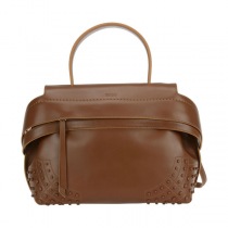 16-17FWトッズ バッグスーパーコピー ★TODS Wave Bag Small / BR Calf XBWAMRHG101SRK R404