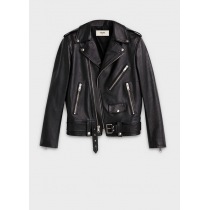 【セリーヌ】コピー2019SS CLASSIC BIKER / ZZHAA ZOW PATCH (Black) 2E242297D.38NO