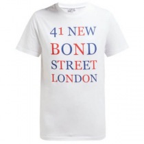【ロエベ】BOND STREET ＆ロエベ Tシャツ コピー ロゴプリントコットンTシャツ S6199724CR