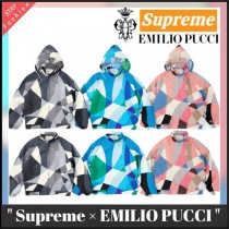 シュプリーム ブルゾン コピー★エミリオ プッチ コラボ スポーツ ジャケット フード付 21062535