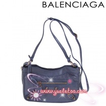 バレンシアガバレンシアガコピー237203 D94IO 4145バッグ 2WAY ポシェット ジャイアント ヒップ ヒヤシンスブルー ピンクゴールド