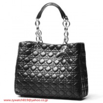 ディオールスーパーコピー キルティングラムレザー ショルダーバッグ ブラック cal44956