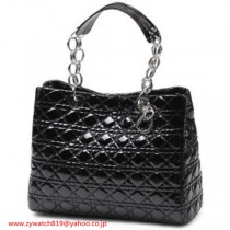 ディオールスーパーコピー キルティングハンドバッグ レディース エナメルブラック mo9561