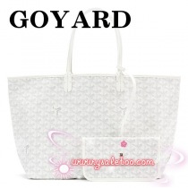 ゴヤールコピー バッグ トートバッグ メンズ レディース ホワイト(白)BLANC AMA PM 50 サンルイPM 高級 ブランド