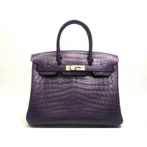 エルメス バーキン30クロコダイルニロティカス（マット） アメジストエルメス-176