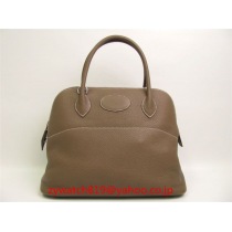 エルメス エルメス コピー ボリード31 トリヨンクレマンス/エトゥープ（金具：シルバー）エルメス000622