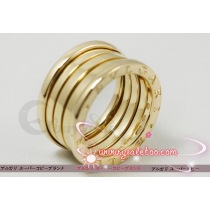 ブルガリ指輪 B.zero.1 18Kイエローゴールド 4バンド GY4284