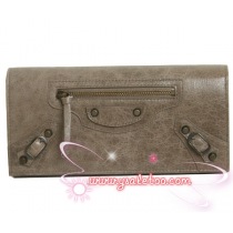 バレンシアガ コピーCONTINENTAL コンチネンタル 長財布 グレーベージュ 253038 D940T 2525