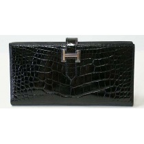 エルメススーパーコピーブランド ベアンスフレ　黒　アリゲーター　 HER-031