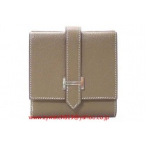 エルメススーパーコピーブランド ベアンBEARNベアンW財布　エトープ シェーブル HER-105