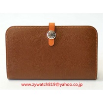 エルメススーパーコピーブランド ドゴン アルザン×オレンジ　ヴォーロディオHER-008