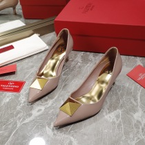 新しい絶妙なヴァレンティノ偽物 ポインテッドトゥ ハイヒール シューズWS0FH9LAF0NO-2