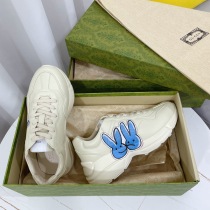 人気新作グッチ靴偽物ウサギ年柄ダッドシューズシリーズ 182198