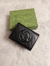 ブランドグッチコピー偽物財布 ブロンディ シリーズ カードホルダー ウォレット 760317-2