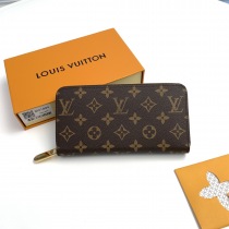 ブランドルイ・ヴィトンコピー ピンク モノグラムキャンバス 長財布 M41894