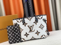 新作入荷ルイ・ヴィトンコピー フルレザー タン エンボス ネヴァーフル ミディアム M45686