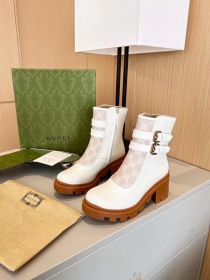 グッチコピーブランド偽物 アンクル ブーツの 新バージョン gu30510-1