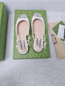 大人気ブランドグッチ クリスタル ダブル G G レディース靴 221306