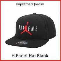 シュプリーム ジョーダン キャップ 偽物 シュプリーム ナイキ Air Jordan 6 Panel Hat Black fw20E21C0