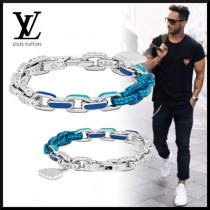 激安価格！ルイヴィトン×草間彌生 チェーン ブレスレット コピー M0977M