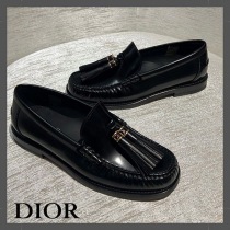 超入手困難ディオール 偽物 D-Academy カーフスキン ローファー KDB819ACA_S900