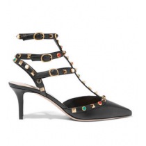 【ヴァレンティノ】ヴァレンティノコピー ロックスタッズ ローリング パンプス8042604