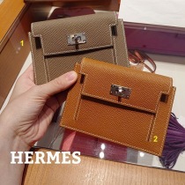 エルメス コピーミニ財布 ケリーポケット コンパクト【選べるカラー♪】